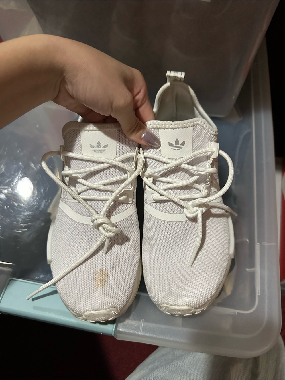 adidas Women’s White NMD Sneakers